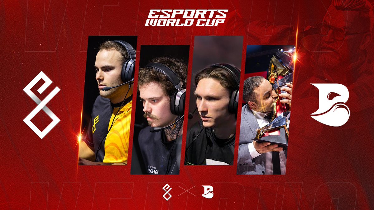 Exciting time for Esports , BLEED E8 #EWC roster! 
🩸⚡️