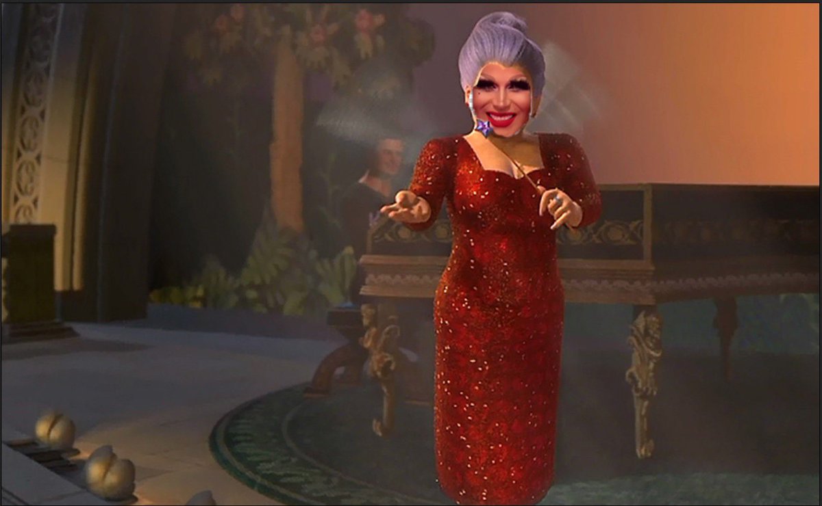 jason_outback's tweet photo. For anyone wondering, this was Roxxxy’s Drag Grandmother performing Holding Out for a Hero. @RoxxxyAndrews https://t.co/IXT29MNDFR