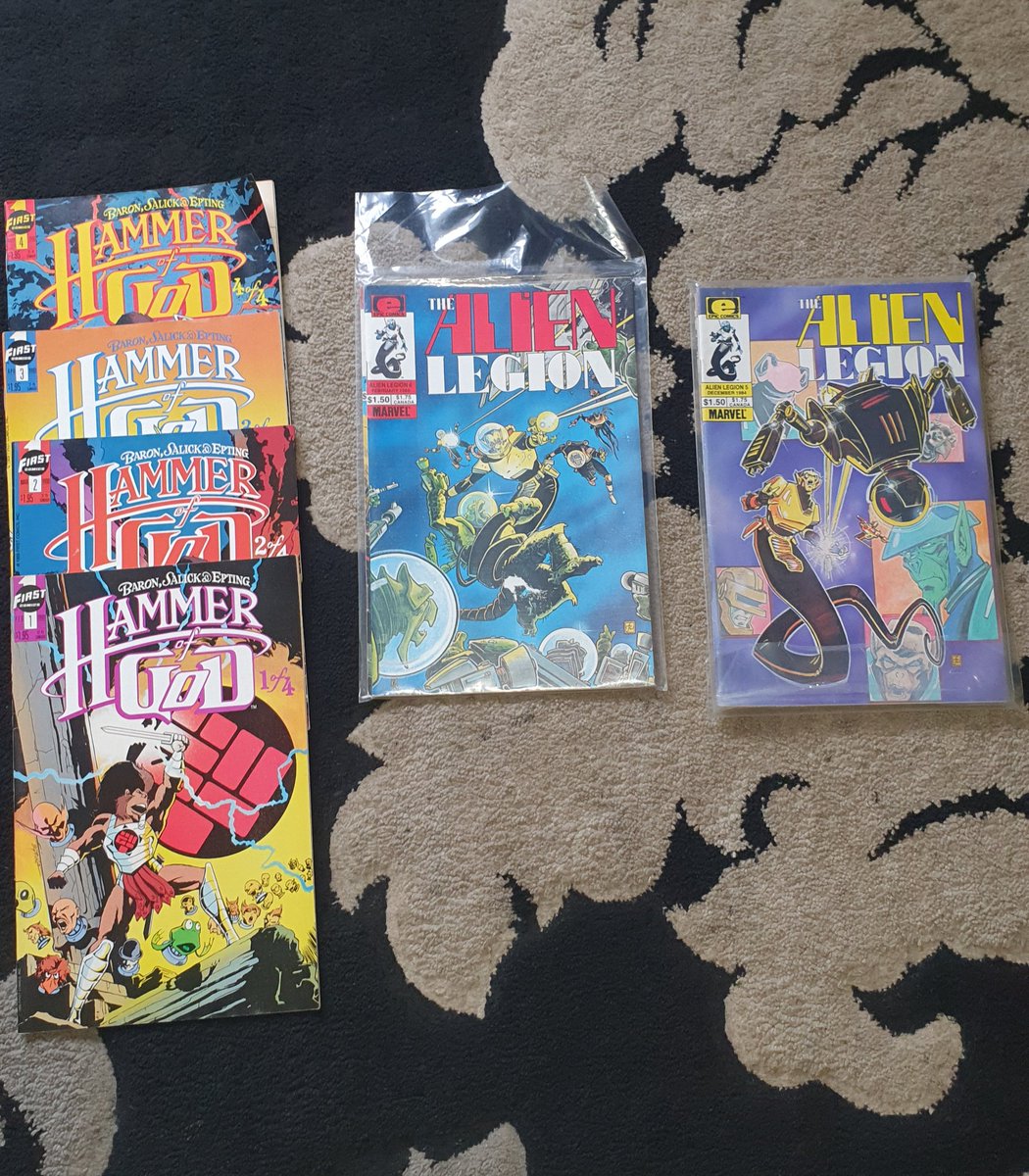 Pick up some 80s and 90s comics from my local charity shop today