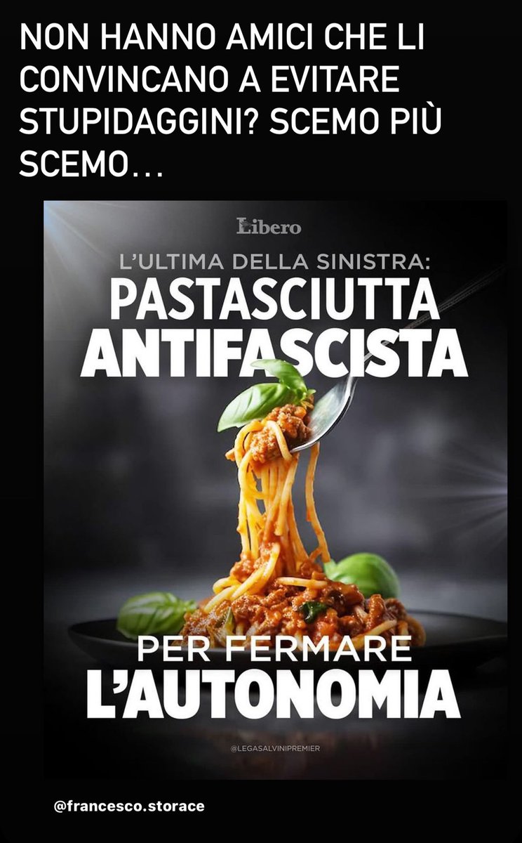 Francesco Storace tweet media