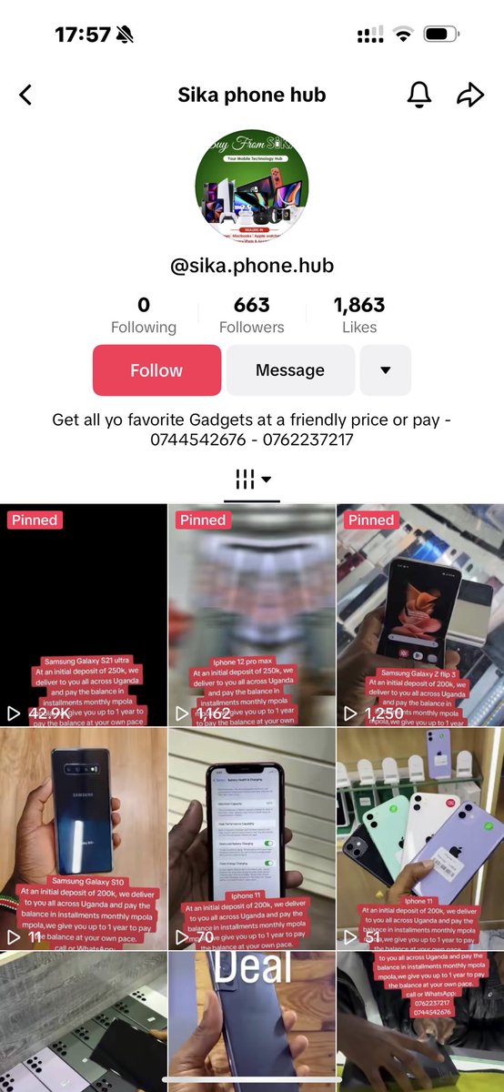 kofisikaa's tweet photo. SCAM ALERT! 🚨 BE AWARE OF THIS FAKE TIKTOK PAGE IMPERSONATING ME! 
DONT ENGAGE OR TRADE WITH THIS ACCOUNT ON TIKTOK, DONT FALL FOR IT! 
KINDLY REPORT PAGE AND RETWEET FOR AWARENESS.

GET IN TOUCH WITH SIKATEK ONLY VIA 
X - @kofisikaa 
☎️- 0504988015 / 0547779861 
📧 - ekkofisika7@icloud.com