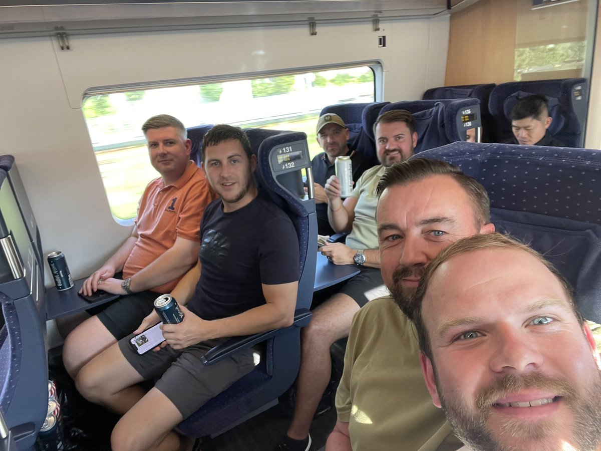 itfc_chislett's tweet photo. “We’ve been to Dortmund, Düsseldorf. Frankfurt and Cologne…

We’re on our way to Berlin, and Football’s Coming Home…” 👏
#EssexAylesburyBlues #EURO2024 https://t.co/8TsCYw6ceI