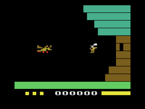Philsan69's tweet photo. Jataí: The Bee, new game for #Atari2600 console. Download demo: https://t.co/wIjIckuURg Shop: https://t.co/bRTXo8TYq9 #atari #retrogames #retrogaming https://t.co/utJyX3lNsi