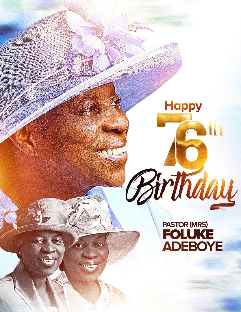 Happy beloved birthday Mummy G.O. 

You are indeed a blessing to your world ma. So much work behind the scenes. And yet cool and collected afterwards. 
As your days are, so shall your strength be ma. We pray that this new year brings you renewed grace, joy and rewards. You will