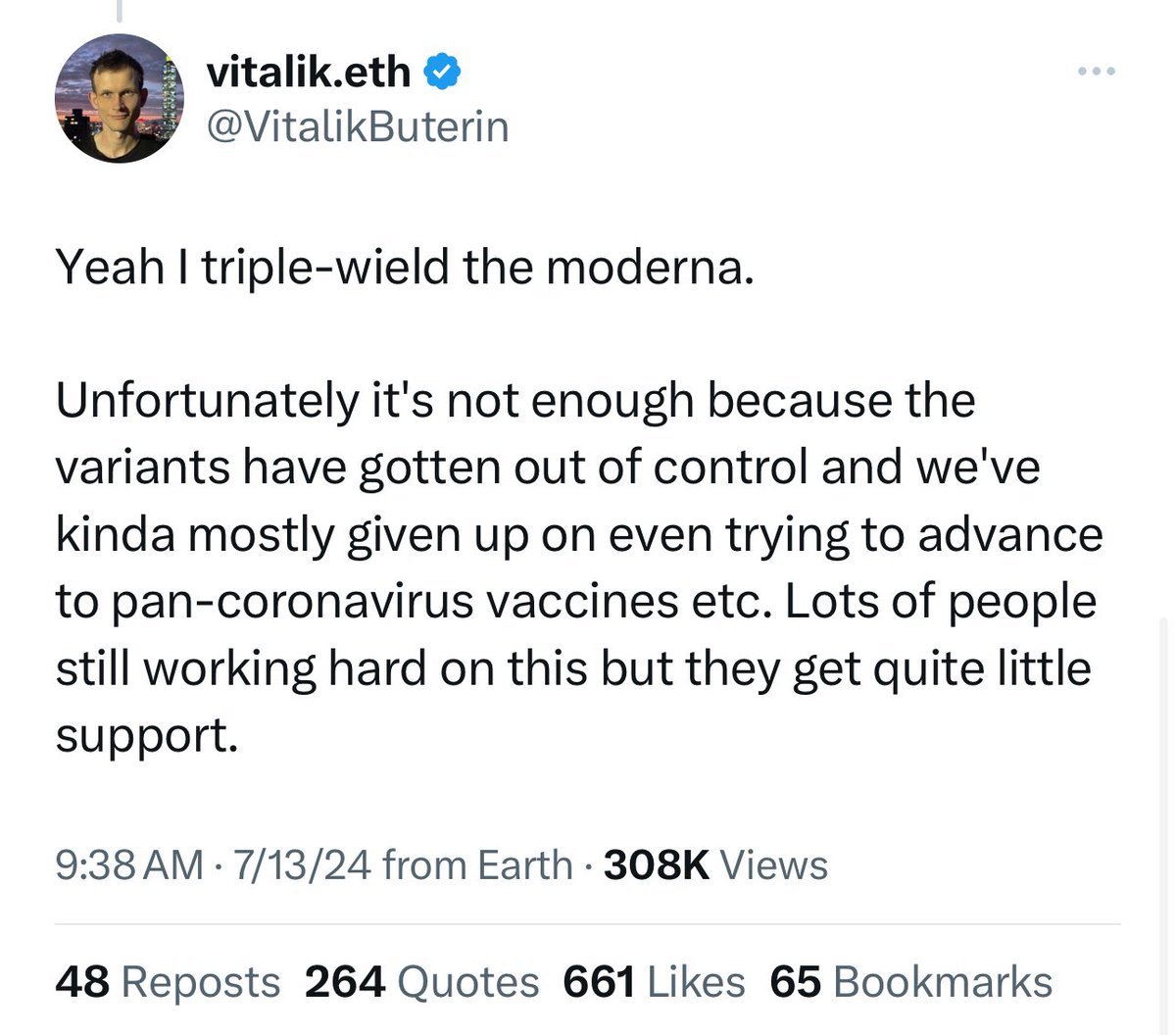Evan_ss6's tweet photo. Due to some developments I’m no longer bullish on ETH

ETH bois will get microchipped, and they will eat the bugs https://t.co/IG4IOvQqxu