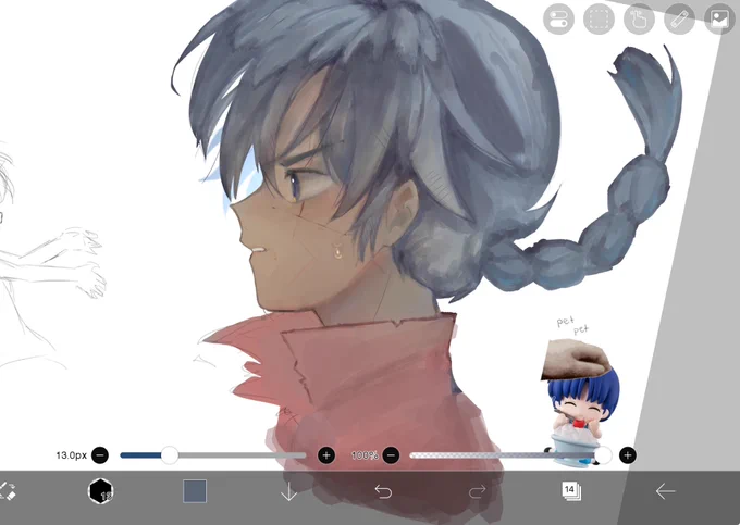 Blue hair Ranma woah? (Wip)