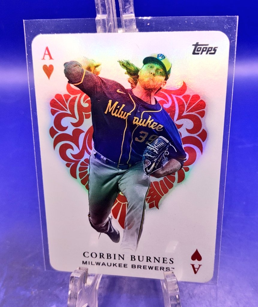 Hoerner1st2018's tweet photo. Corbin Burnes
All Aces
#WackySaturday
Going through 7/25
Starting bid $.25
No PENNY bids
Take at anytime for $1
Check out today's other auctions
All auctions end at 8pm CST each night, 8:01 is never good
Add to your #WackyStack
Totals on 7/26 or cash out anytime
Happy collecting everyone
@sports_sell
@CodiDaReposter
@84baseballcards
@ILOVECOLLECTIN1