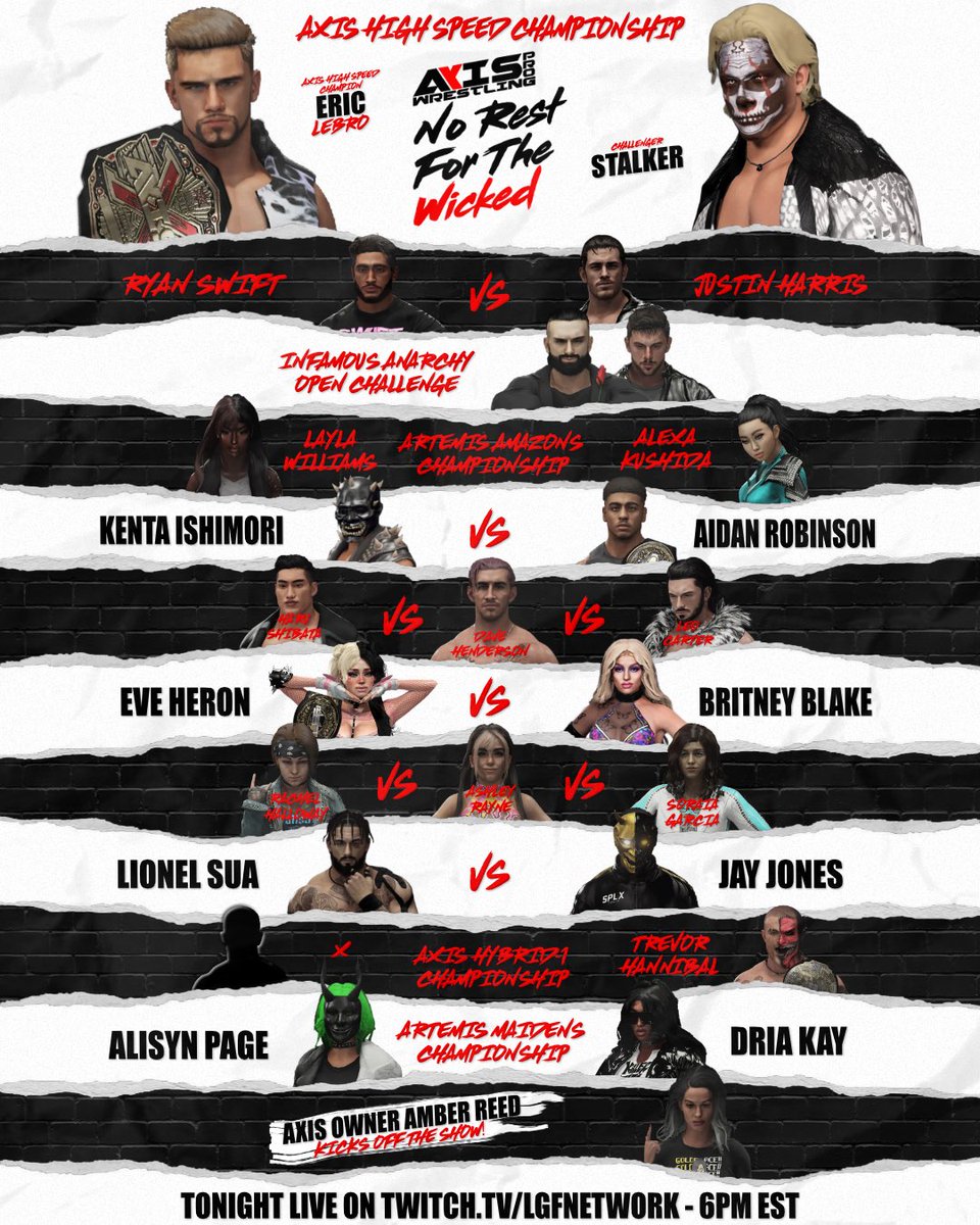 Axis Wrestling tweet media