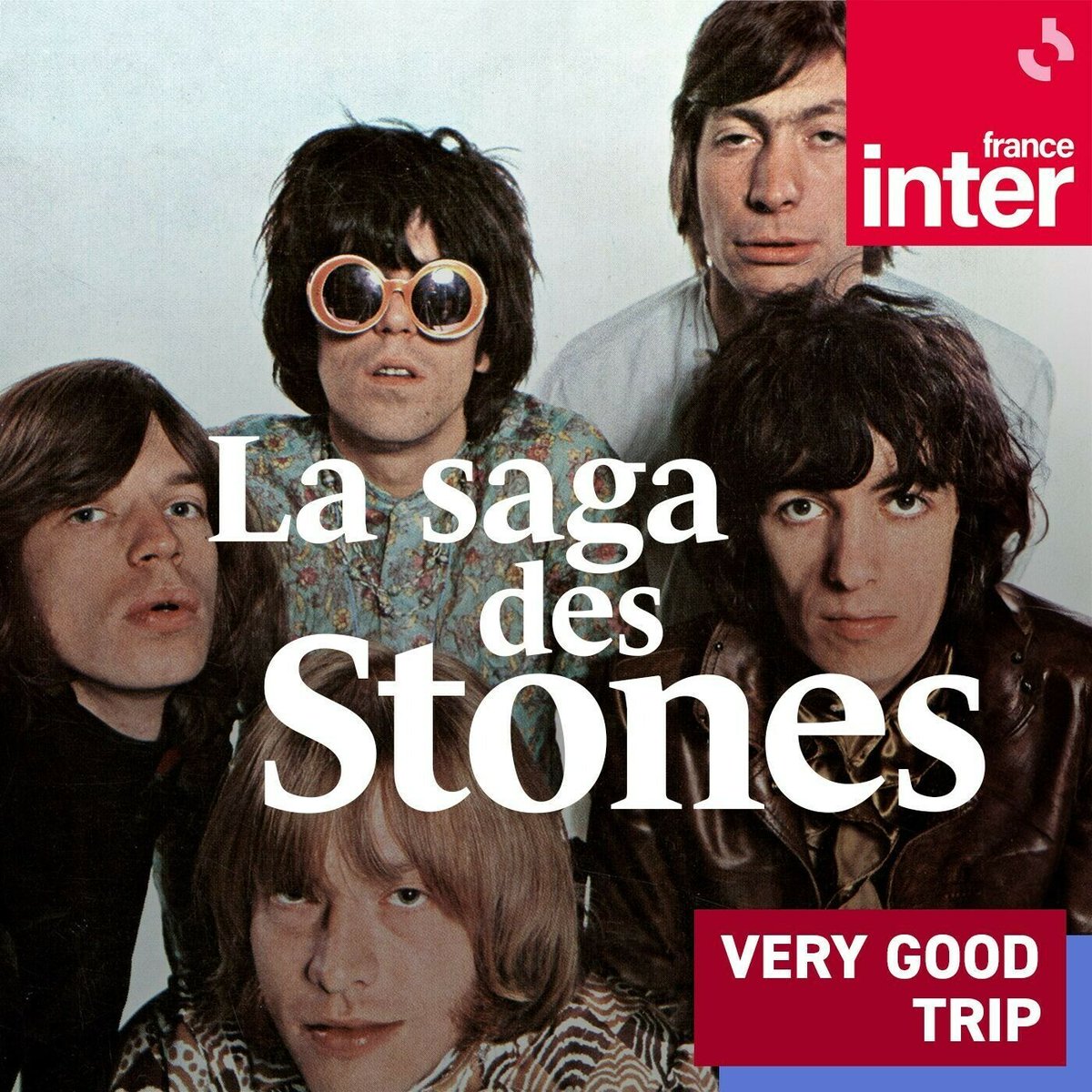 Michka Assayas consacre une série spéciale de #VeryGoodTrip aux Rolling Stones. 

Découvrez en quatre épisodes comment Mick Jagger, Keith Richards, Brian Jones, Bill Wyman et Charlie Watts ont marqué la musique des 60 dernières années.
➡️ l.franceinter.fr/JDq