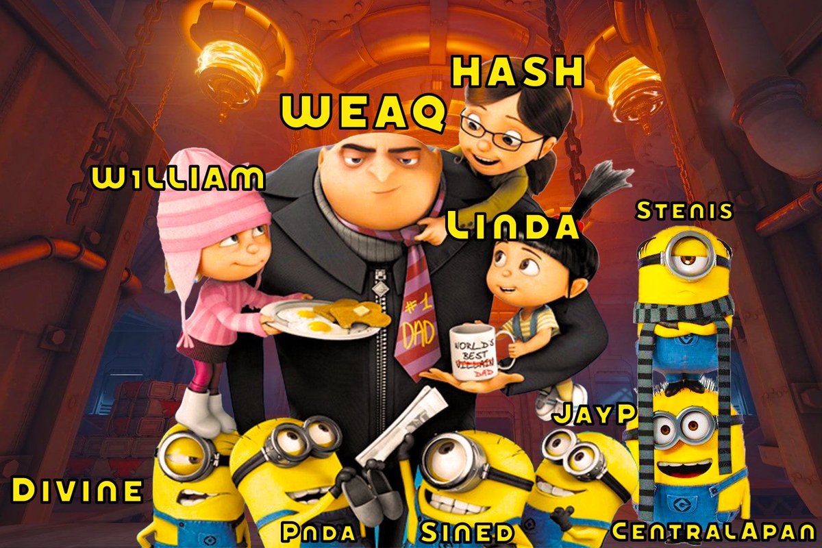 MythicalMinions's tweet photo. Beware of the Mythical Minions who are about to cause some serious mayhem in @FACEIT_OW League
     
🍌  @centralapan 
🫧 @SigurdAF 
🎯 @div2ne  
❄️  Sined 
🦅 @Stenisow 
🐸 @PndaaOW 
🗡️ @Jayp_ow  

🧑‍🍳 @10ShotsNoKills 📷
👨‍💼 @W1LLIAM_Ow 
🧚‍♀️ @mikes_linda https://t.co/Np6l9eaTnq
