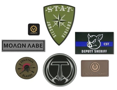 USA Made 2-D Morale Badges with VELCRO® brand fasteners dlvr.it/T9YYRW
