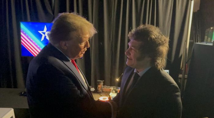 LOS LIDERES DEL MUNDO LIBRE 🇦🇷🇺🇸
#ArgentinaStandsWithTrump