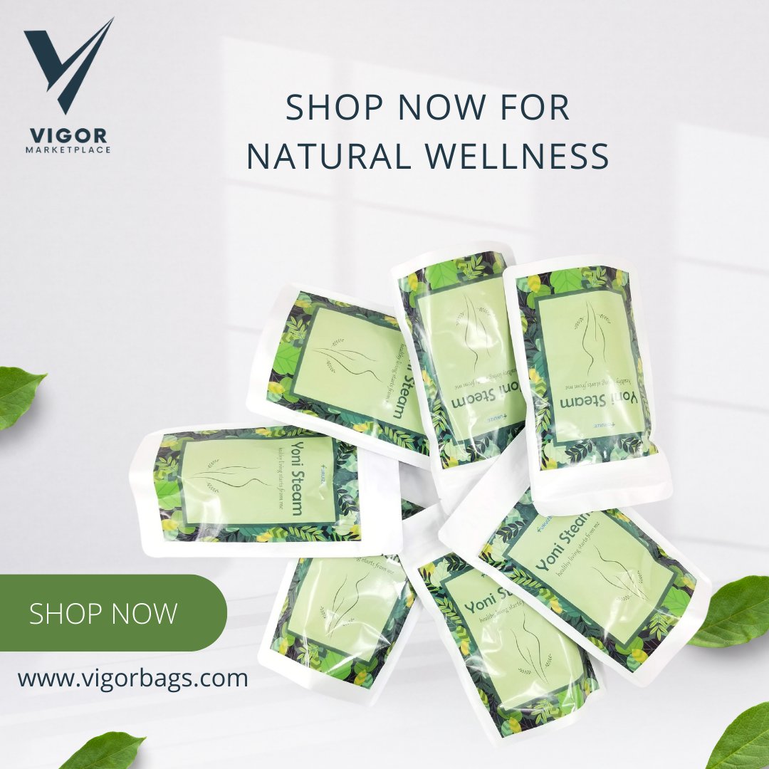 VIGORZIP's tweet photo. Relax and rejuvenate with our Yoni Steam Herbs, a premium organic blend for female vaginal steaming. 🌿✨ 

Shop now! https://t.co/n6H3ne8MoW⁣
⁣
#Vigormarketplace #YoniSteam #NaturalWellness https://t.co/ILq2pelVuP