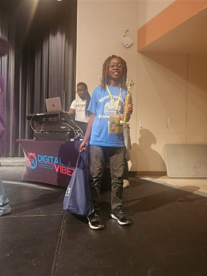 Northmore Elementary Afterschool Program (@nes_afterschool) on Twitter photo I am one proud Camp Director! This past Thursday our students participated in the <a href="/PBCYSD/">PBC Youth Services</a> Super Summer Spelling Bee and our 4th grade competitor took the 1st prize trophy for his age group!!!! <a href="/NorthmoreElem/">Northmore Elementary School</a> <a href="/PrimeTimePBC/">Prime Time PBC, Inc.</a> <a href="/ExtLrngSDPBC/">Extended Learning SDPBC</a> I am one proud Camp Director! This past Thursday our students participated in the <a href="/PBCYSD/">PBC Youth Services</a> Super Summer Spelling Bee and our 4th grade competitor took the 1st prize trophy for his age group!!!! <a href="/NorthmoreElem/">Northmore Elementary School</a> <a href="/PrimeTimePBC/">Prime Time PBC, Inc.</a> <a href="/ExtLrngSDPBC/">Extended Learning SDPBC</a>