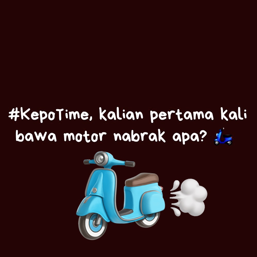 dinulfadli_'s tweet image. nabrak apa gaes?