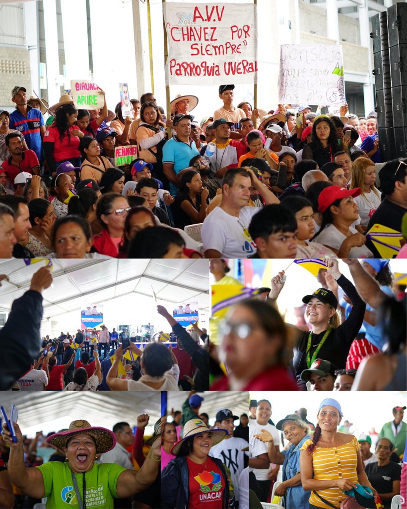 AngelPComuna's tweet photo. Presidente sepa usted que este pueblo zamorano sabrá retribuir tanta confianza con amor, trabajo, producción y lealtad

¡Que vivan Zamora!
¡Que viva Chávez!
¡Que viva Nicolas Maduro!

@NicolasMaduro @delcyrodriguezv https://t.co/w5HZQDu9py