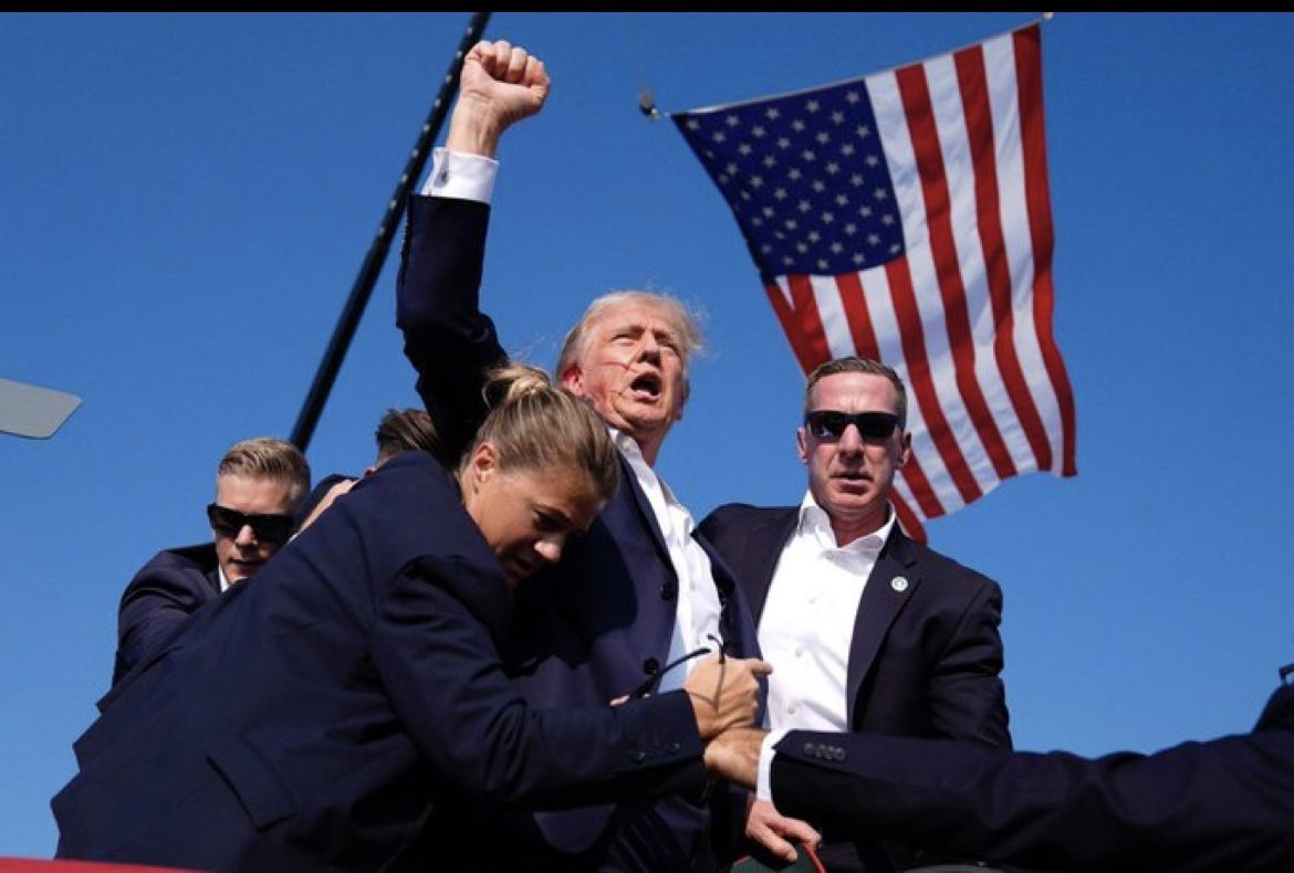 JasonMiyaresVA's tweet photo. This is not Cuba. An attack on a U.S. presidential candidate is an attack on American democracy itself. https://t.co/cjpaWDP1yS