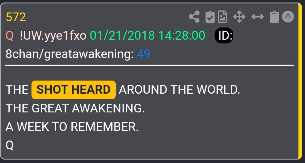 DeepStateZaddy's tweet photo. 🍿Wait till JULY 18th

💥 THE SHOT HEARD AROUND THE WORLD.

🪬THE GREAT AWAKENING 

📅 A WEEK TO REMEMBER. 

🚨 THE TRUTH IS FULL SEND! ⚠️ 

💧drip, drip, FLOOD! 🌊 

July 9 2019 11:46:46 (EST)⏳
-Listen very carefully (again)👂
-Note past (2) years 📅
-Note next (6) years ♾️ 
-You were told what was going to happen 📣
-You were told what battles we face⚔️
-Strategic🧭
-Pre_planned📝
-Patriots in control🇺🇸

FUTURE PROVES PAST 🔮

They said it was a LARP.  They called us names like Qtard etc. They said we were fooled by a fat kid in his basement. They made the whole world write us off and think we were crazy.   

But we aren't crazy.  We are right.  Now they will all see.

You’re watching the systematic destruction of the old guard. A mass psychological deprogramming operation via a military occupation since before January 20th, 2024.

I’m not “for” or “against” @realDonaldTrump I just understand what he is… INEVITABLE! 

A character & persona created for this timeline that serves a very specific role & purpose.

Hold on folks, CIC daddy Trump is coming in hot!

⚠️ THE TRUTH IS FULL SEND! 🚨

🔓Disclosure & Declas has begun, the tides have turned🔄

🪢 Indictments set precedent and will boomerang🔄

*Common Law ⚖️
*Maritime Law 🚢
*Executive Orders 13848 & 13818 💼
*National Emergencies 🚨
*War Time President 🎖️
*PEAD Act 📁
*Acting CIC 🪖
*Who has the football?..🏈 
*Sovereign Nation States & Defunct, Bankrupted Inc.'s💰

🔸 **Economy** 🌐
🔸 **FBI Documents** 📂
🔸 **Fractional Debt Banking System** 💸
🔸 **D. Trump Persecution** 🎯
🔸 **Transgender Agenda (Baphomet Inversion)** 🔄
🔸 **Epstein Client List** 📝
🔸 **Border Crisis** 🚧
🔸 **Vaccine Deaths** 💉
🔸 **Ukraine Bio Labs** ⚗️
🔸 **Hunter Biden Laptop** 💻
🔸 **Human Trafficking** 🚫

🔜 The Breaking Point is imminent.

✅ #UkraineWar (Removing head of the snake = Khazarian Mafia)
✅ #CovidScam 
✅ #RussianCollusion = FBI-Clinton-DNC+
✅ #Obamagate
✅ #ElectionInterference = TREASON
✅ #Ice9LiquidityFreeze
✅ #BRICS + Operation Sandman
✅ #PizzagateIsReal.
✅ #IsraelATerroristState

🆘 EVENT(s) Incoming ‼️

Expect False Flags:
•Cyber attacks 💻
•Banking/Market Crash 💸
•Nuclear Scare Events ☢️
•Civil Unrest 💥
•Blackout Necessary 🌑
•SKY event 🌠

BUCKLE UP NERDS 🤓 shit hasn’t even gotten spicy yet?! 🥵

Law of War
https://t.co/hVKGhca2wE

Hunter Biden Laptop
https://t.co/yoItz2LZTm

CIA child trafficking
https://t.co/1q68SZUx1k

18 U.S. Code § 2385 - Advocating overthrow of Government
https://t.co/ud5yYA7fC8…