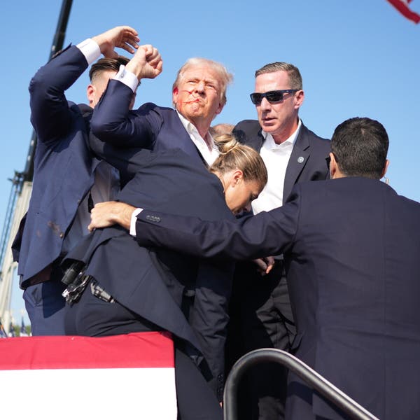 -Former President Trump just shot at rally in Pennsylvania
-Shooter has been taken down and is dead
-Team Trump just stated that Former President Trump is "fine"