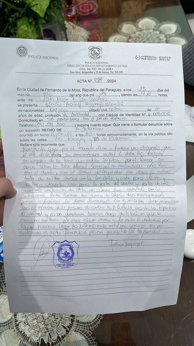 Hago este escarche público porque es la segunda vez que este perro ataca a mi perro y los dueños no quieren hacerse cargo de los gastos veterinarios de Thor. 

El perro blanco se encontraba sin correa frente a la vereda de su casa con sus dueños. (+)