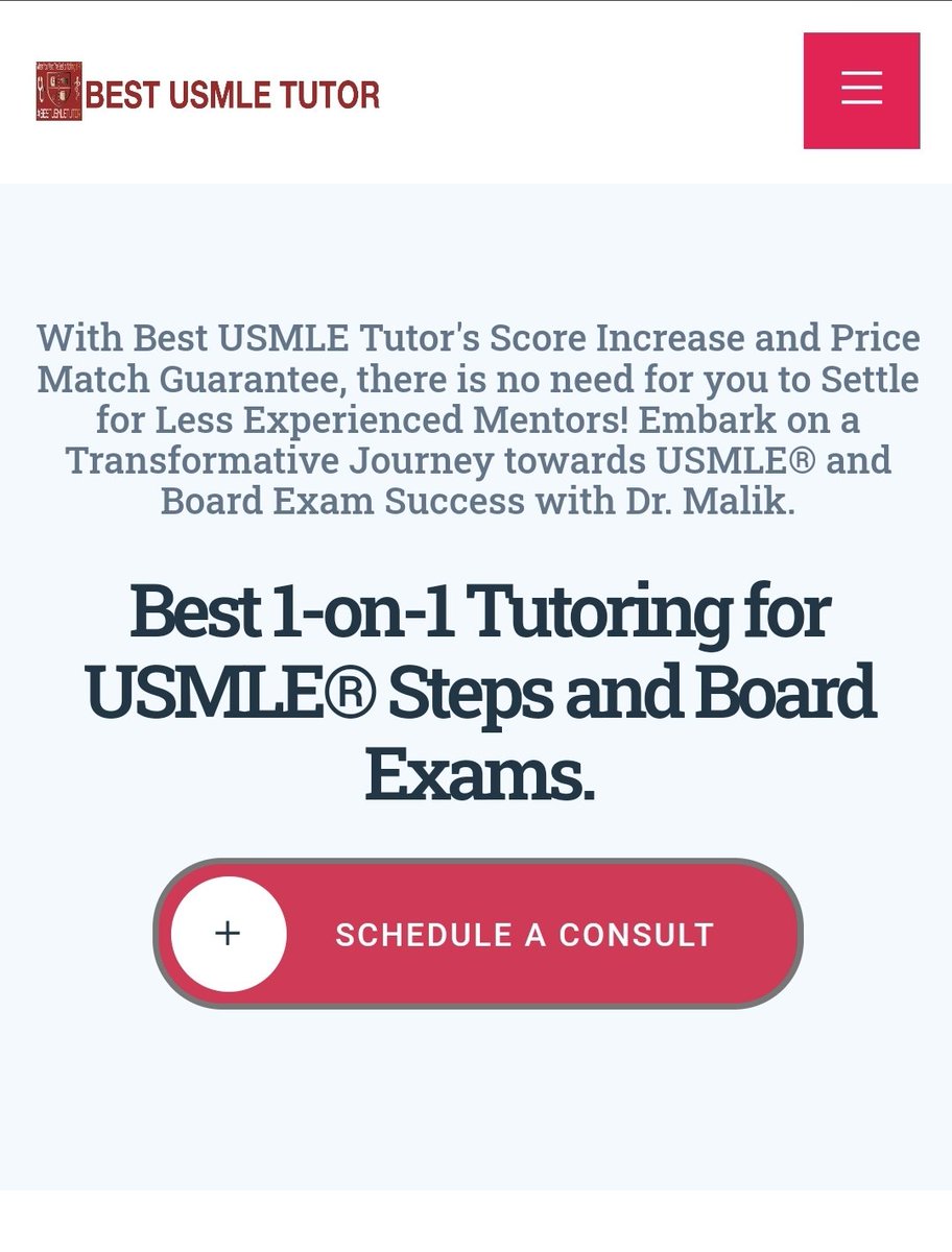 BESTUSMLETUTOR's tweet photo. Preparing for your #USMLE #Steps or #BoardExams?
https://t.co/VTXBllAjgX
#NBME #FSMB #FAIMER #ECFMG #NBOME #COMLEX #ABIM #ACOG #ABFM #ABPN #ShelfExam #NBMECompExam https://t.co/rruO6J2jQk