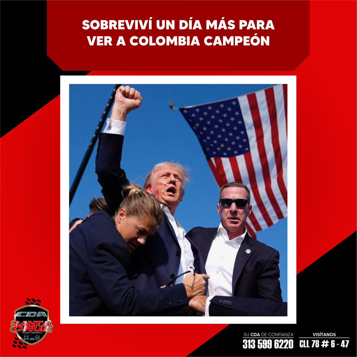 gsalgadom227's tweet photo. Hasta #Trump quiere ver a la sele https://t.co/xpJqRP7K6T