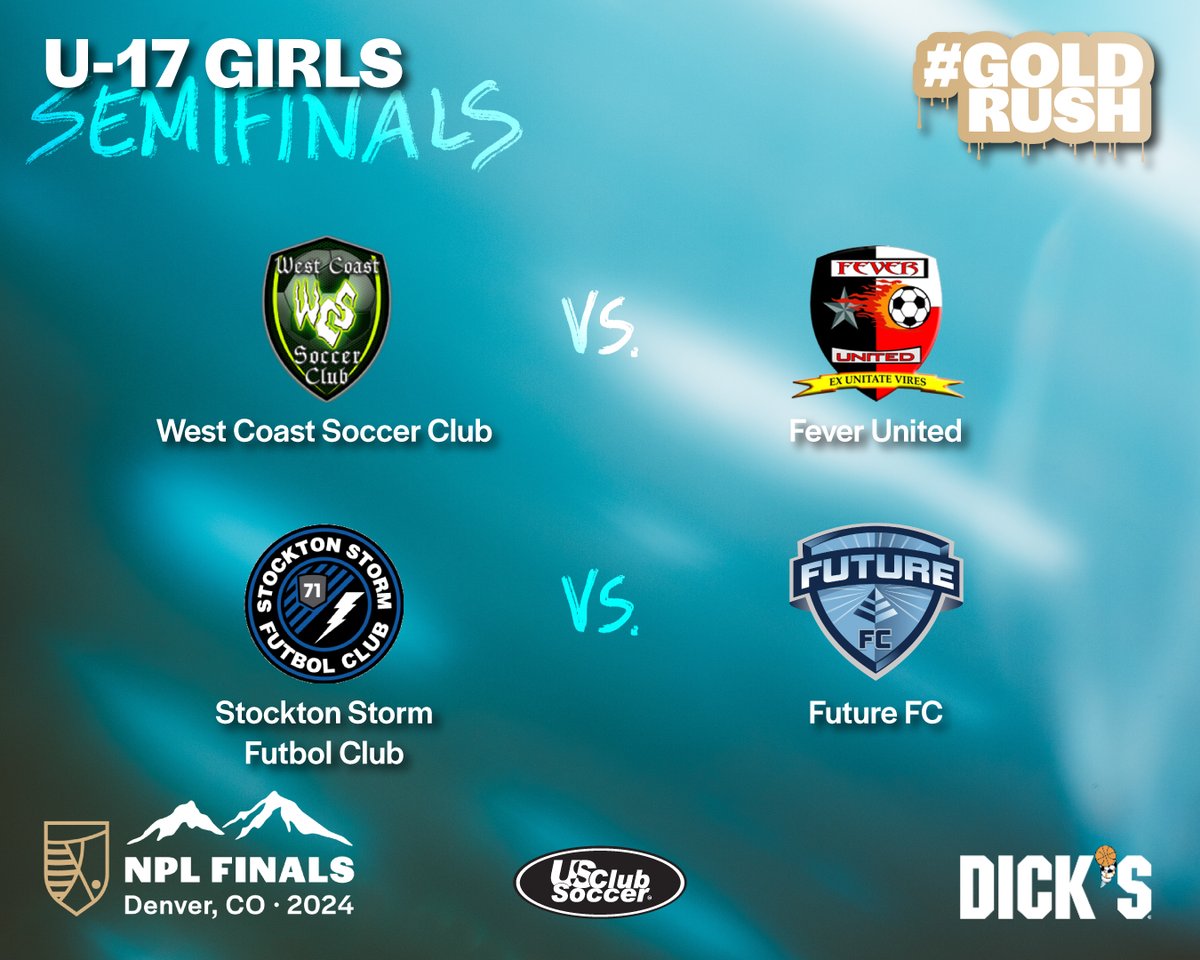 USClubSoccerNPL's tweet photo. Best of luck to all competitors! 🏆 

(2/2) https://t.co/e8CMrMZE4N