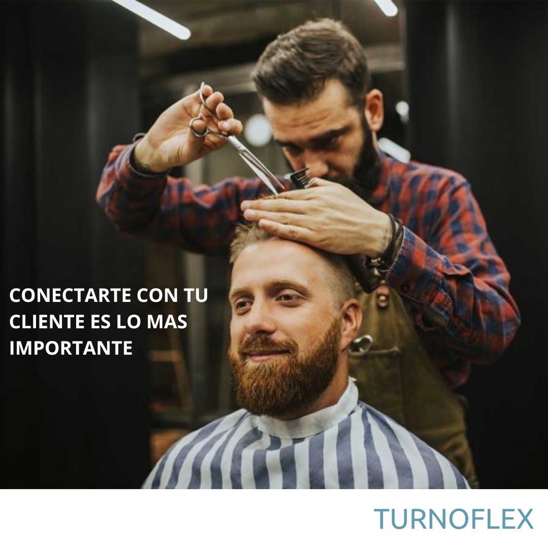 A veces los mejores cortes provienen de grandes conversaciones. ¡Pasar ese tiempo extra con tus clientes puede marcar TODA la diferencia!

#peluqueria #barberia #conexioncliente #turnoflex