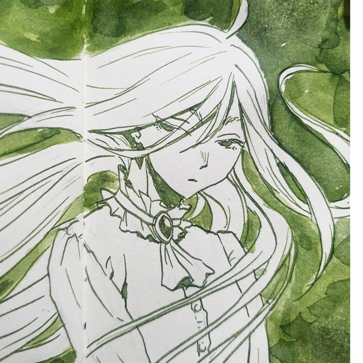 Yuushin_07's tweet image. Post-midnight ink-itch. Let me sleep now brain, pls 🥱