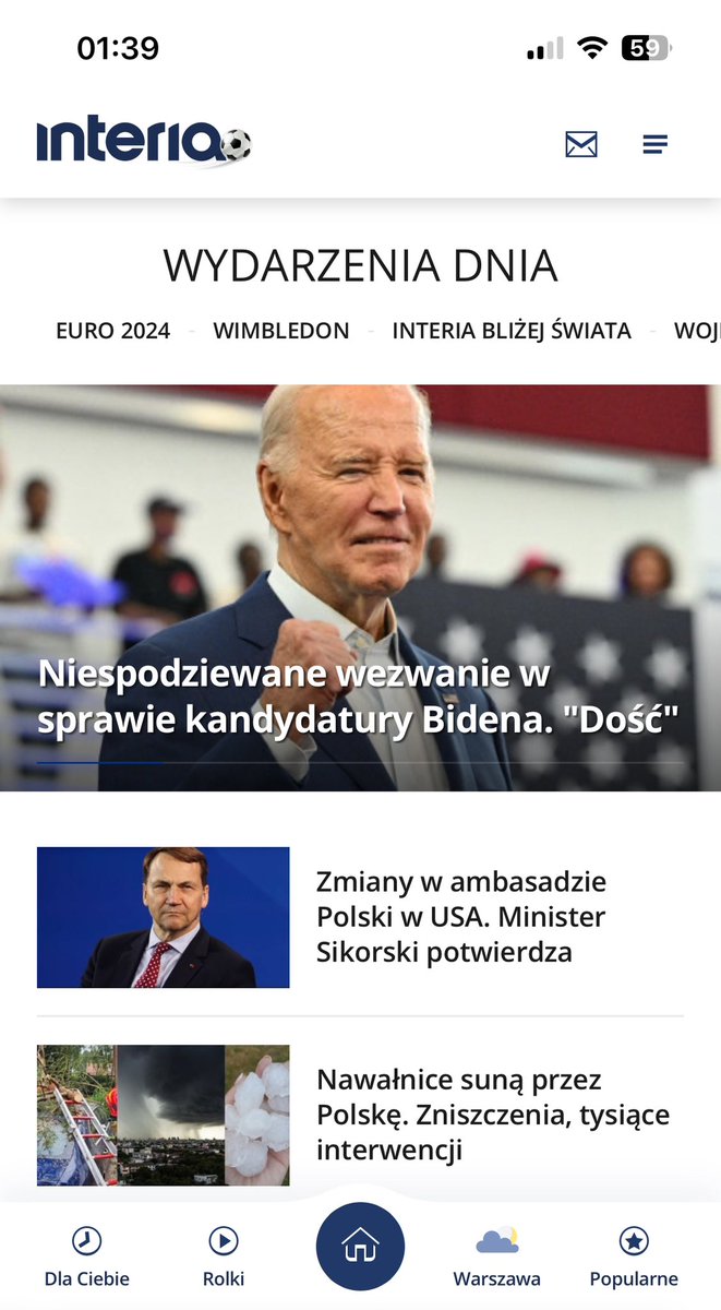 Godzina po zamachu. Interia i Gazeta.pl chyba śpią. Onet i WP mają info