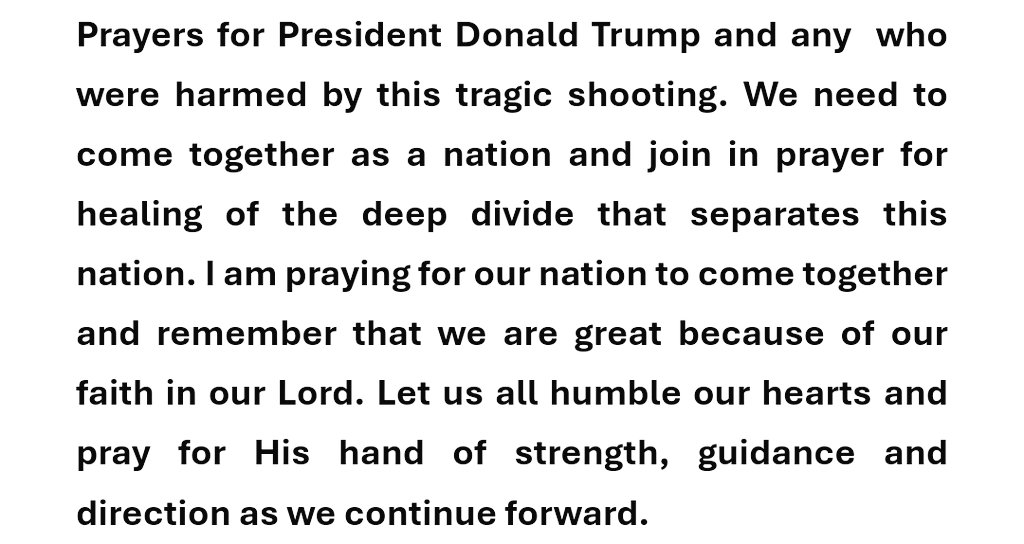 shaneschoeller's tweet photo. Let us pray. https://t.co/gY8myxp9or