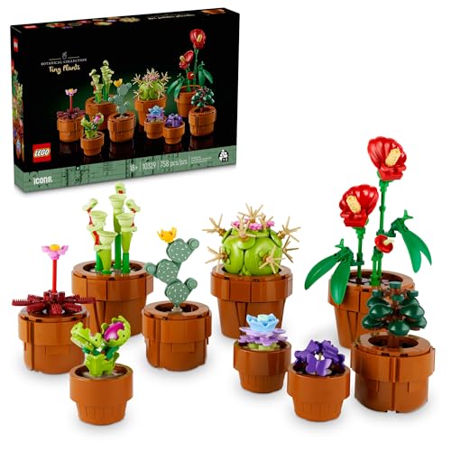 I just received LEGO Icons Tiny Plants Creative Building Set for Adults, Gift for Valentines Day for Flower-Lovers, Carnivorous, Tropical and Arid Flora, Build and Display Cactus from b_closing_parenthesis via Throne. Thank you! throne.com/lilybwees #Wishlist #Throne