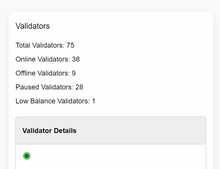 dogeprotocol1's tweet photo. Useful Validator stats have been added to DpScan Block Explorer! Updated every few minutes!
https://t.co/DYdMEsFRld
#dogep #crypto #dp https://t.co/oTc0Z4VhkV