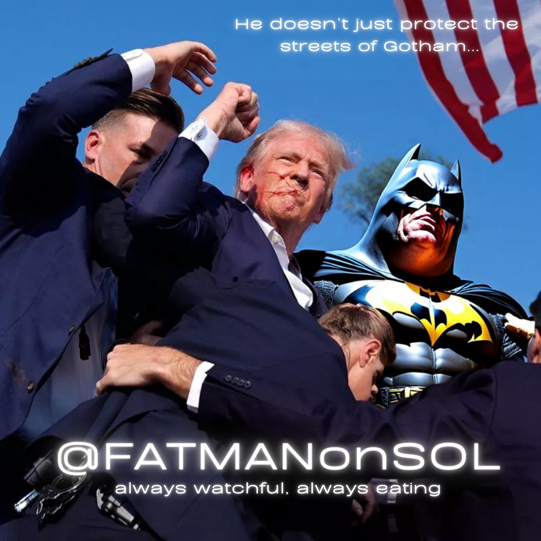 <a href="/Biyombonesaw/">Steve Jail</a> $FATMAN ... always watchful...always eating ! Come check him out ! 
<a href="/FATMANonSol/">Fatman Sol</a>
#memecoin #solana