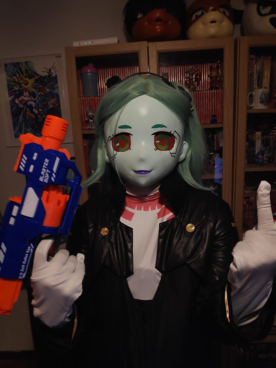 Zole_kig's tweet photo. Hoy Nace Zole_kig, haciendo a rebecca, gracias @elhmelizee por ser el fotografo y creador de la mask.
#着ぐるみ #kigurumi #kig #kigu #animegao #kigurumimask #kigmask #kigurumicosplay #kigcosplay https://t.co/9IN7kNj90F