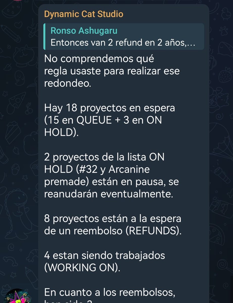 Dynamicbeware's tweet photo. Zhiibe's current works and reimbursements status, replied after being asked about the money's whereabouts and delivery pace. 

(Conversation still ongoing) 

#fursuit #FursuitFriday #confuror2024 #beware #zhiibe https://t.co/2XUKLESKAm