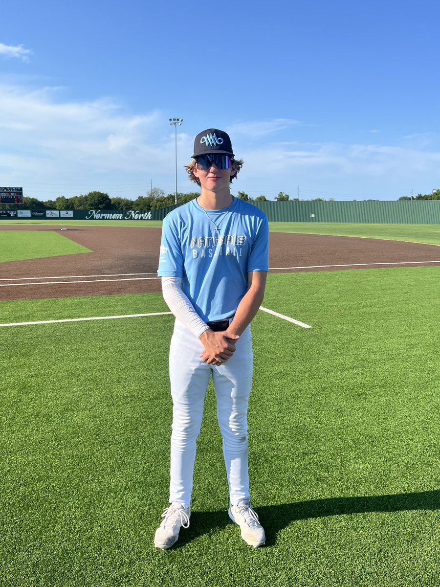 Five Tool Oklahoma (@fivetoolok) on Twitter photo F: <a href="/WMNationals2027/">WOODY MEADOWS NATIONALS - KELLEY</a> 9, US Nationals South Plains Elite 2028 4
PoG: <a href="/17Calebmurphy/">CalebMurphy.2027</a> 2-3, 2 2B, 3 RBI, 2R F: <a href="/WMNationals2027/">WOODY MEADOWS NATIONALS - KELLEY</a> 9, US Nationals South Plains Elite 2028 4
PoG: <a href="/17Calebmurphy/">CalebMurphy.2027</a> 2-3, 2 2B, 3 RBI, 2R