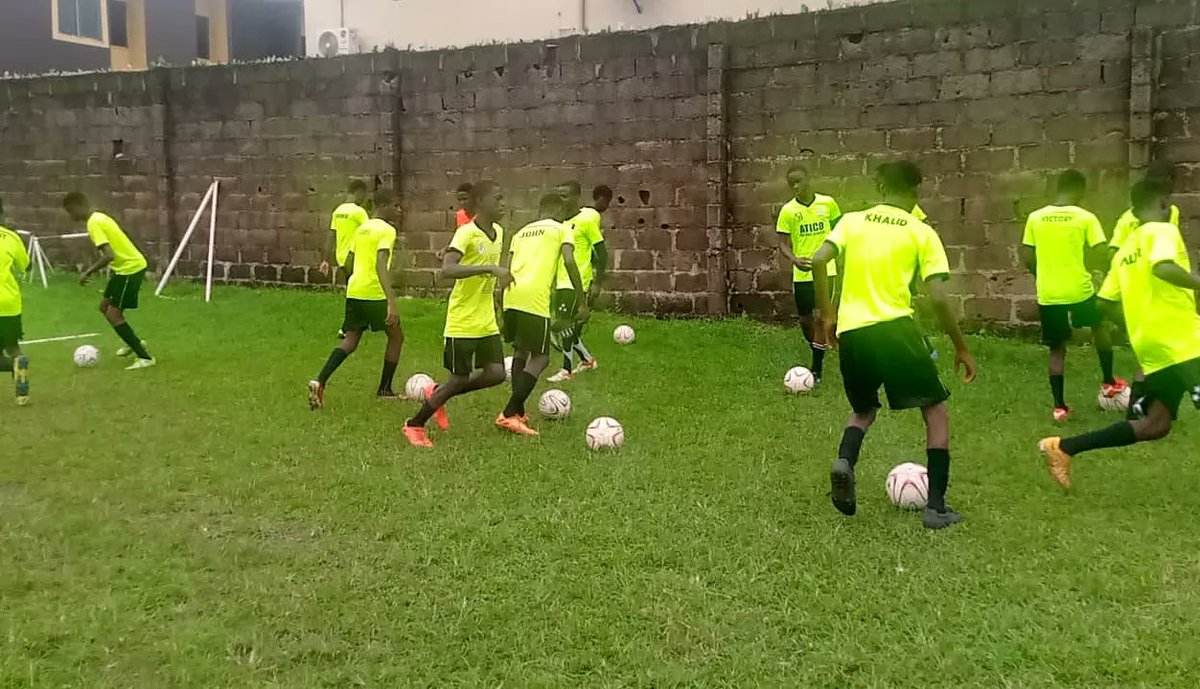 AcedemyAtico's tweet photo. Atico Football Academy in today's training at Omole Branch https://t.co/4DjWUiomDL