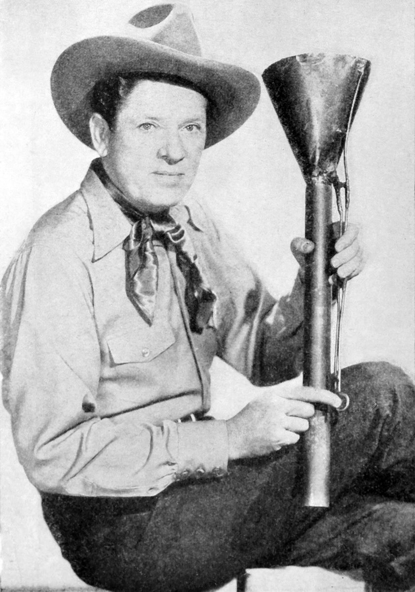 Jim_Cornelius's tweet image. #todayilearned that the WWII rocket propelled anti-tank weapon commonly known as a bazooka, was so called because it resembled a jazz musical instrument invented by comedian Bob Burns 30 years earlier. The weapon concept originated with famous US rocket engineer Robert Goddard.