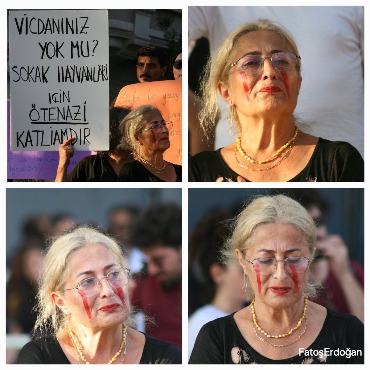 Yaşam İçin Yasa İnisiyatifi’nin çağrısıyla yüzlerce kişi katliam tasarısına karşı Şişhane Meydanı’nda bir araya geldi.

#YasayıGeriÇek
Barınakta ölmek istemiyorum!

"Vicdanınız Yok mu? Sokak hayvanları için "Ötenazi" Katliamdır"

<a href="/yasamicinyasa/">Yaşam İçin Yasa #YaşamİçinYasa</a>