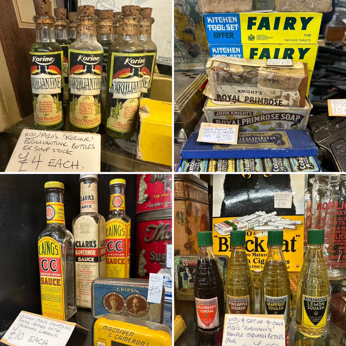 astraantiques's tweet photo. Have the best of evenings everyone….. back open tomorrow 10-5pm
#advertising #vintageadvertising #oldadvertising #shopdisplay #olddisplay #astraantiquescentre #hemswell #lincolnshire https://t.co/OBdwOHa3C8