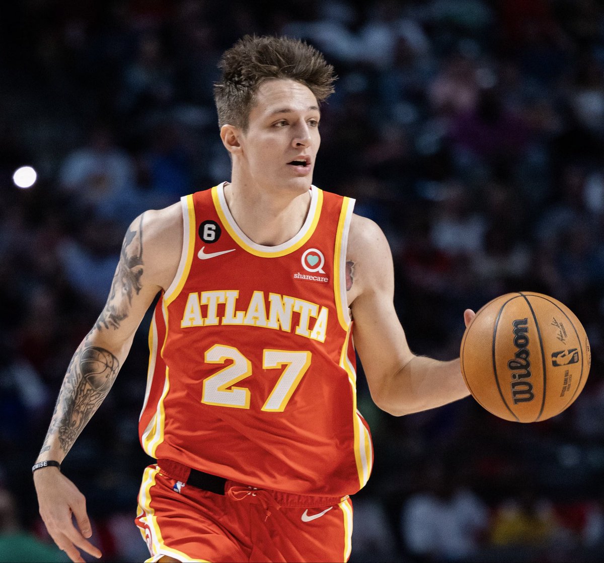 MikeAScotto's tweet photo. The Atlanta Hawks signed Vit Krejci to a four-year, $10.19 million deal, which includes $3.66 million guaranteed, league sources told @hoopshype. Year 1 is fully guaranteed, Year 2 is partially guaranteed for $1.5 million, Year 3 is non-guaranteed, and Year 4 is a team option. https://t.co/OarJMQSWLa