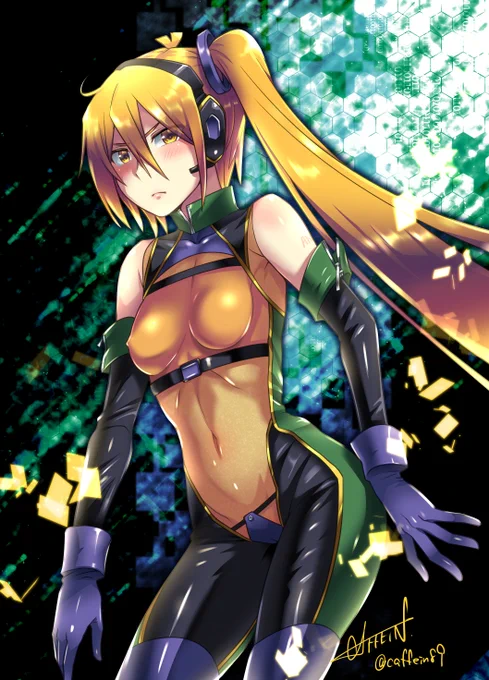 pixivFANBOXで亞北ネル・サイバースーツを公開しました! 