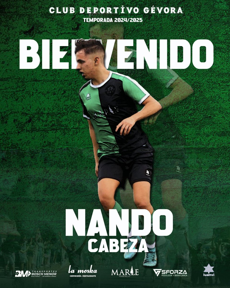 ✳️ 𝗡𝗮𝗻𝗱𝗼 𝗖𝗮𝗯𝗲𝘇𝗮 • ¡BIENVENIDO!

▪️Delantero
⚽️ Rápido y con gran regate.

🤯 Trae de cabeza a los defensas, cuando lo ven acercarse saben que hará alguna diablura.

😉 La 𝗙𝗔𝗠𝗜𝗟𝗜𝗔 te echaba de menos.

👤 <a href="/NandoCabeza10/">Nando</a>

👹¡EL DEMONIO ha vuelto!

#SomosUnaFamilia