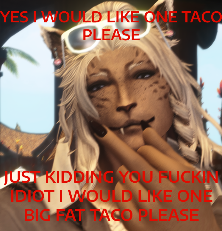 winduplulu's tweet photo. BIG FAT TACO YOU IDIOT! #gfacials https://t.co/EILIm0f0zU