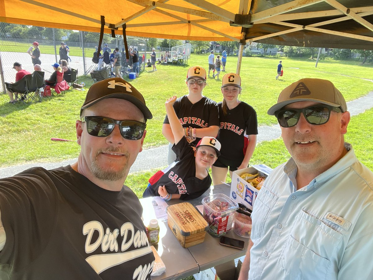 It’s a great day for baseball and BBQ! Come on down to Conway Glen for lots of both!! And support the <a href="/14UAACaps/">14U AA Caps</a>! #girlsbaseball #youwishyoucouldthrowlikeagirl <a href="/baseballstjohns/">Baseball St. John's</a>