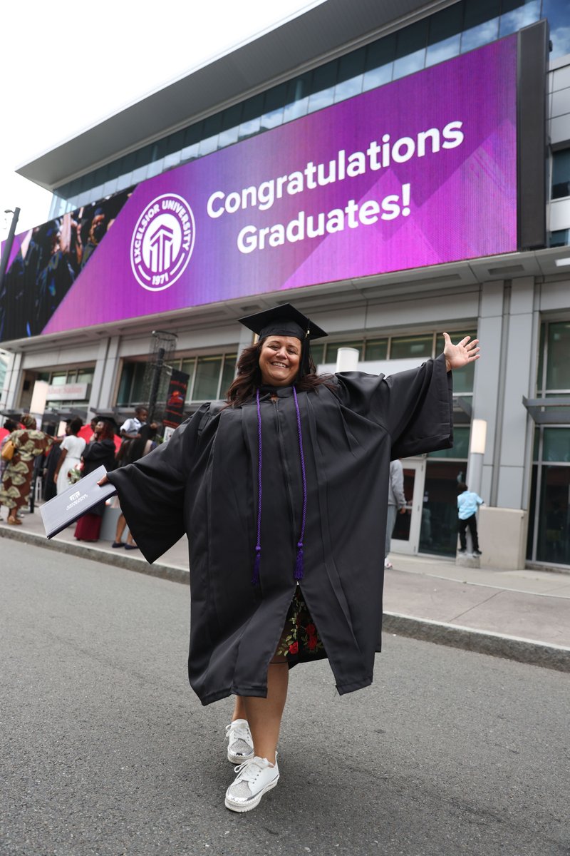 ExcelsiorUniv's tweet image. Still thinking about our newest alums!

Remember, graduates - Excelsior is your forever home, and we are here for you! 💜

On to the next adventure! #ExcelsiorProud