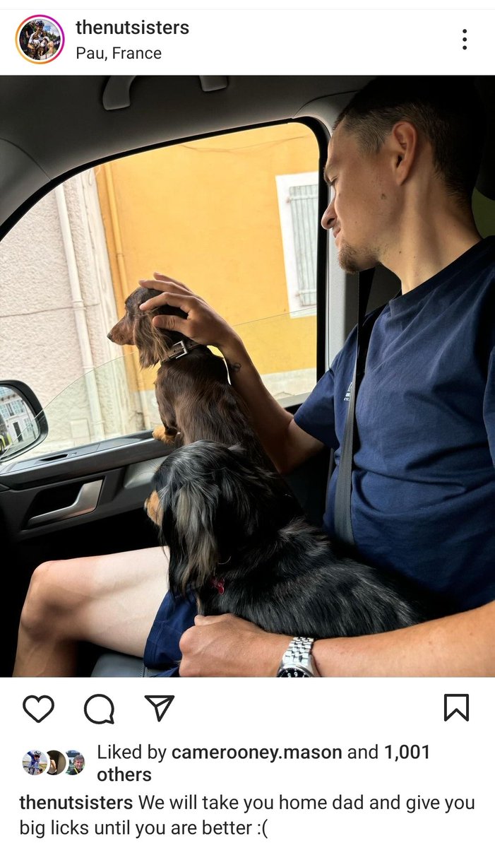 Poor Pidders 🥺 At least he has his girls to look after him 🥲