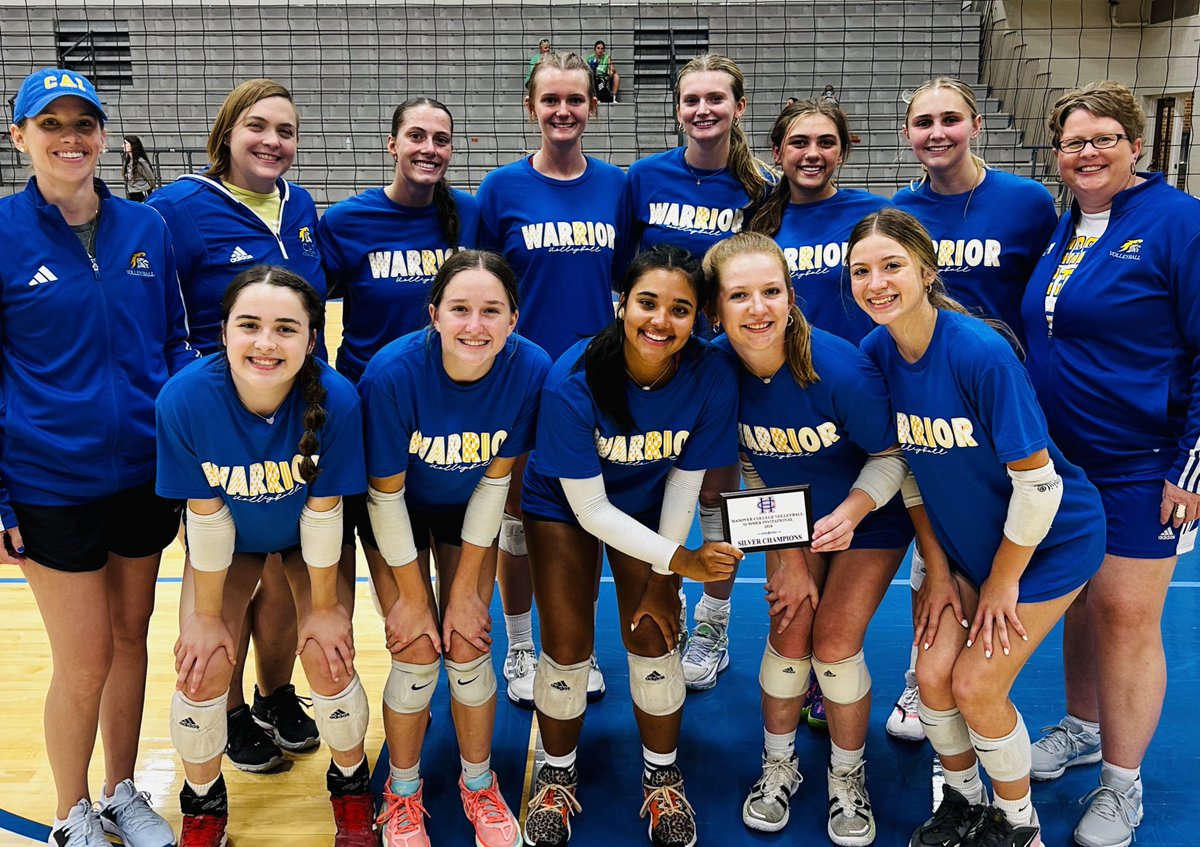 CAIVBALL's tweet photo. Went up to Hanover College today and brought home some hardware.  We are now 12-3-1 on the summer. 

@joshcookNT @patmurphyNT @ihsvca @ihsaavb https://t.co/6s6qIcRjYd