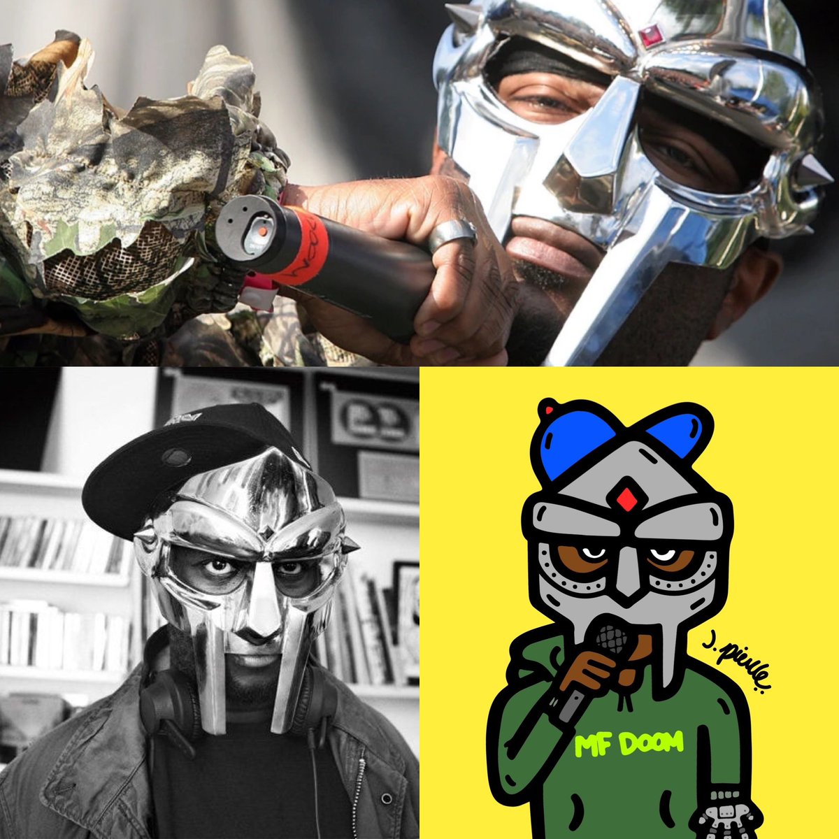 iamjpierce's tweet photo. .Happy Birthday @MFDOOM DOOM FOREVER!!! π¨π½βπ¨ποΈπ¨ππ½ππ½β€οΈπ
#jpierce #mfdoom #doomforever #hiphop #art #metalfacerecords https://t.co/6XshSbXHqE